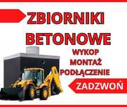 Szambo Betonowe Zbiornik Na Deszczówkę PIWNICA Kanał 10m3 Nieporęt