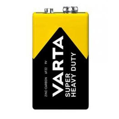 Bateria 6F22 9V Varta Super Heavy Duty Shrink