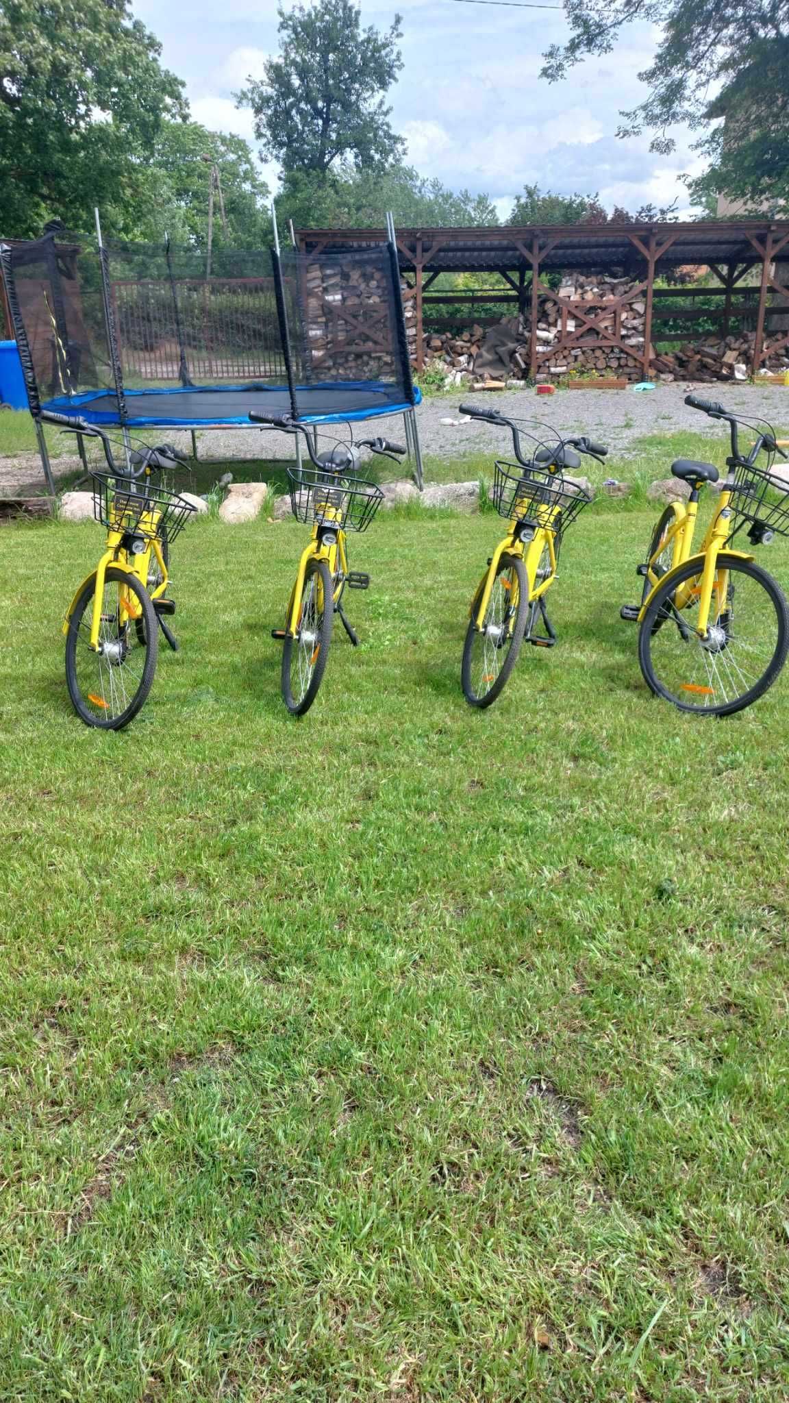 Rowery miejskie pneumatyczne OFO ODBIÓR OSOBISTY 4szt.