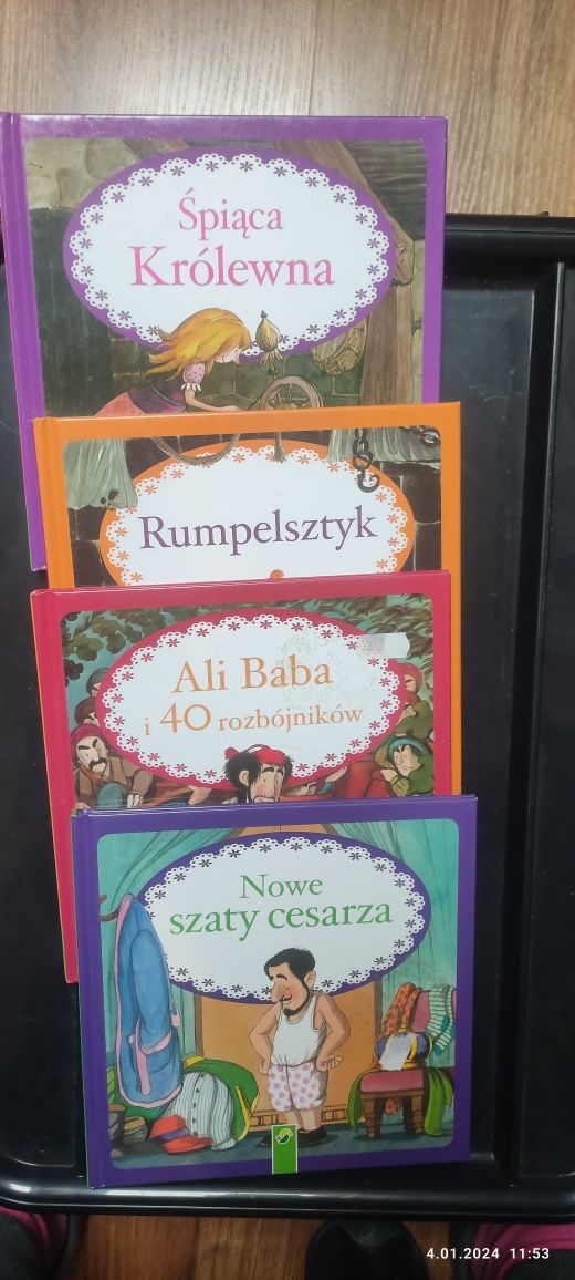 Cztery książki dla dzieci