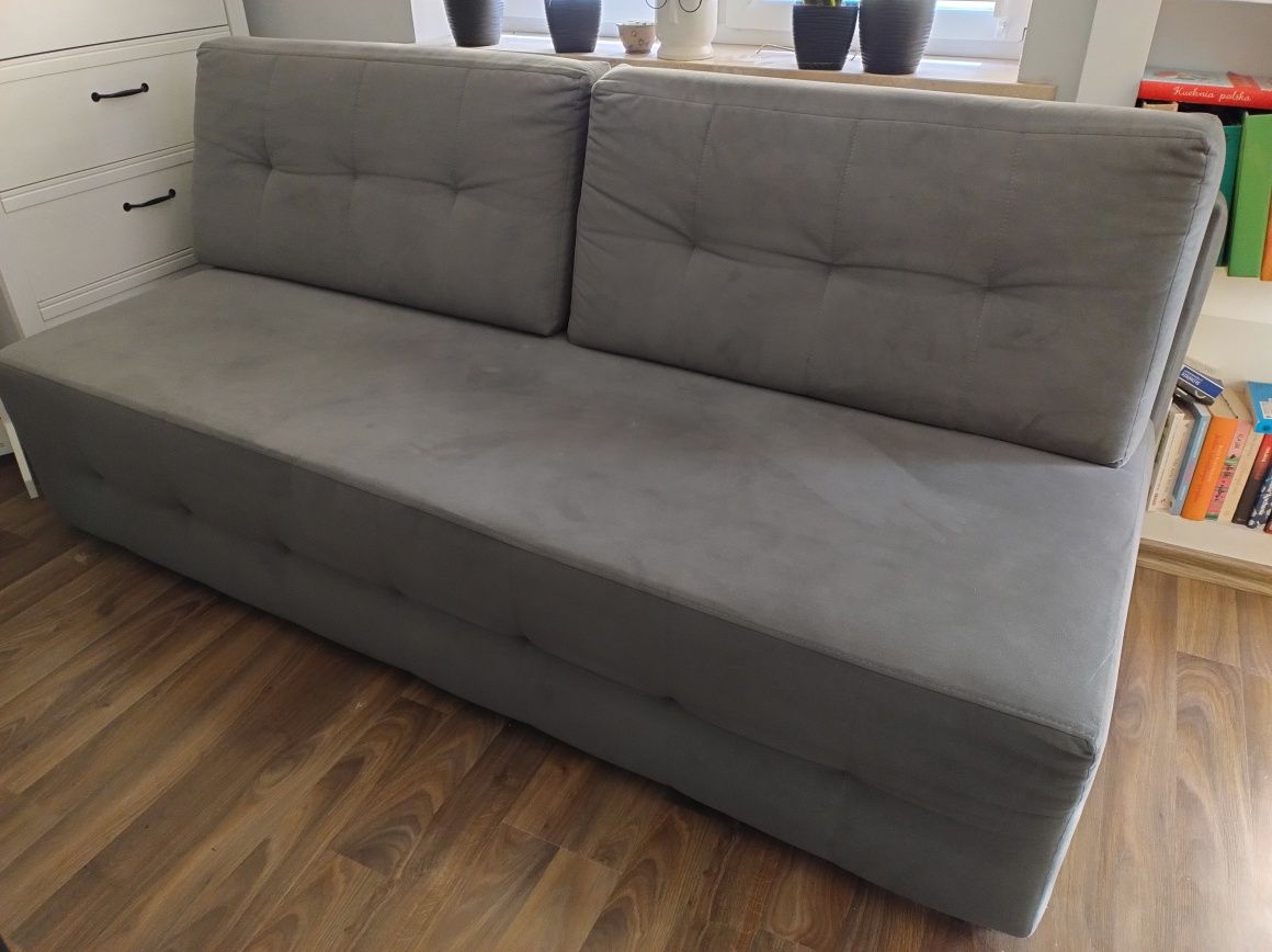 Wersalka sofa szara