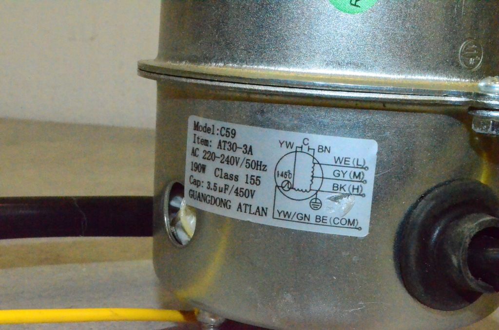 Silnik okapu Klarstein model C59
