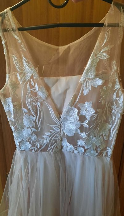 Сукня для особливого випадку пудрова