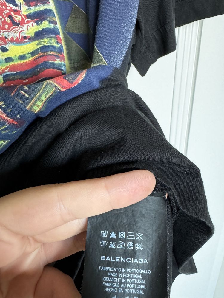 Balenciaga, rozmiar XL, koszulka kolekcjonerska