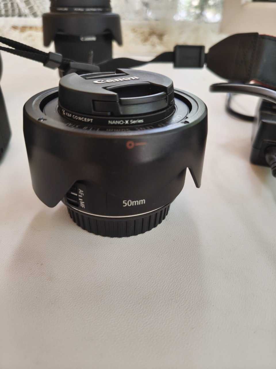 Canon 90D + Sigma 18-35mm, Canon EF 50mm, EFS 10-18mm, EFS 55-250mm
