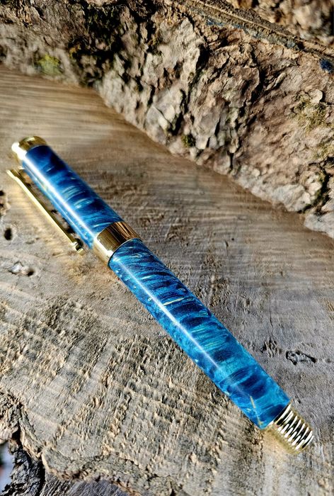 Pióro Gold P03 Drewno stabilizowane