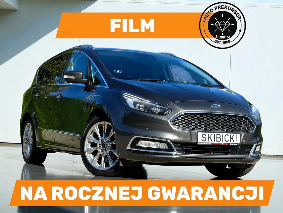 Ford S-Max VIGNALE* 4x4* Kamera*Ogrz.Postojowe* Grz.Kierownica* MODEL 2019*Zamian