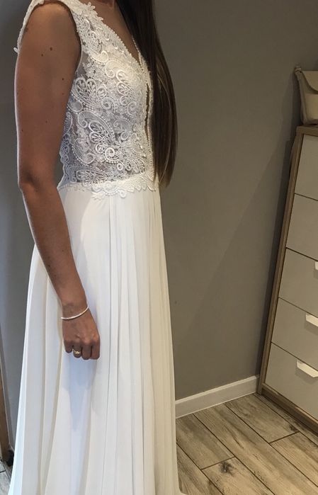 Suknia ślubna z salonu Madonna- okazyjna nowa cena zapraszam!