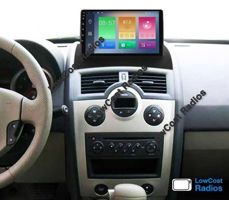 Auto Rádio 9' RENAULT MEGANE 2 | GPS ANDROID Bluetooth USB APPS WIFI