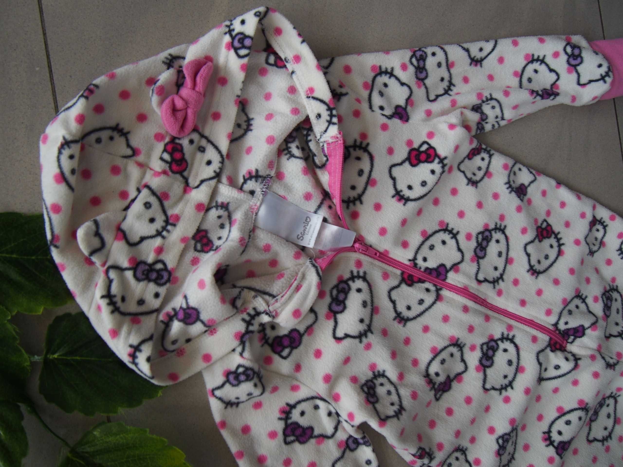 Pajac piżama 104/110 cm Hello Kitty