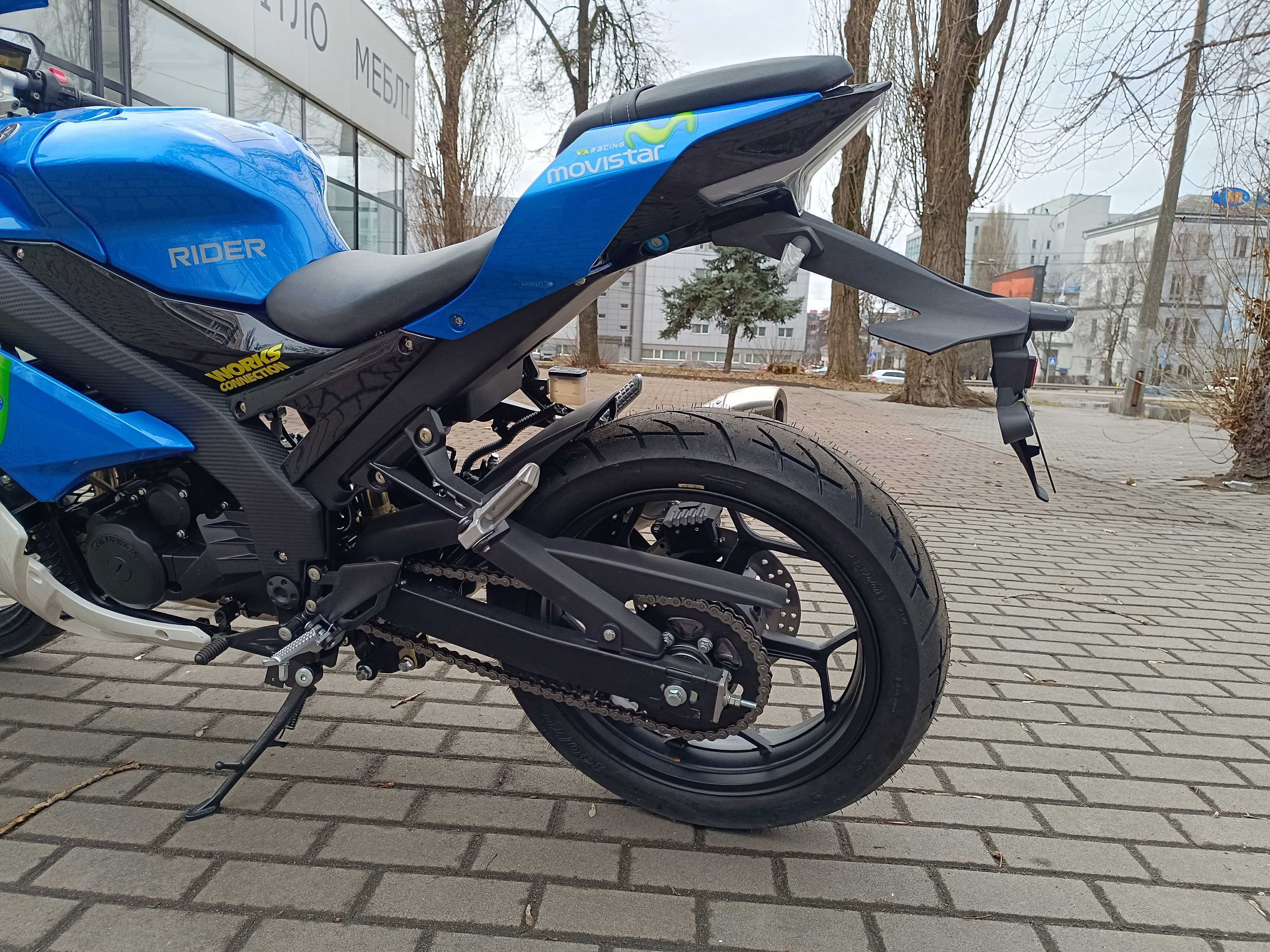 мотоцикл спорт RIDER R1M 250CC не Zongshe Доставка/Кредит/Гаратнія