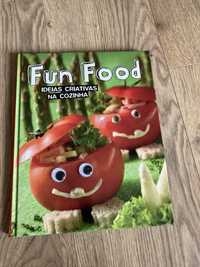 Livro de receitas comida divertida