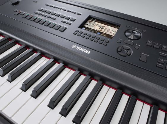 YAMAHA DGX 670 B pianino cyfrowe z aranżerem pedał pulpit