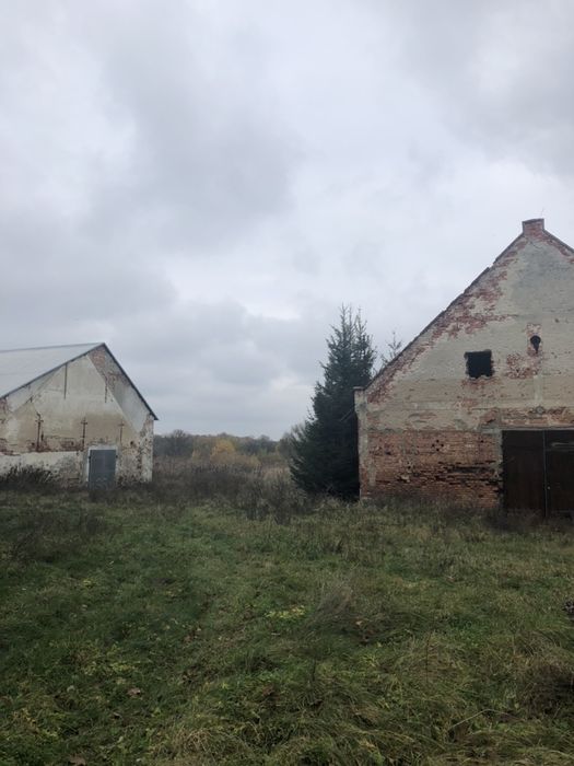 Sprzedam działkę z budynkami (PGR)