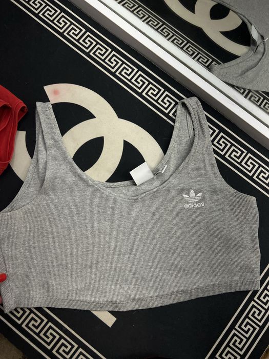 Топ adidas сірий оригінал