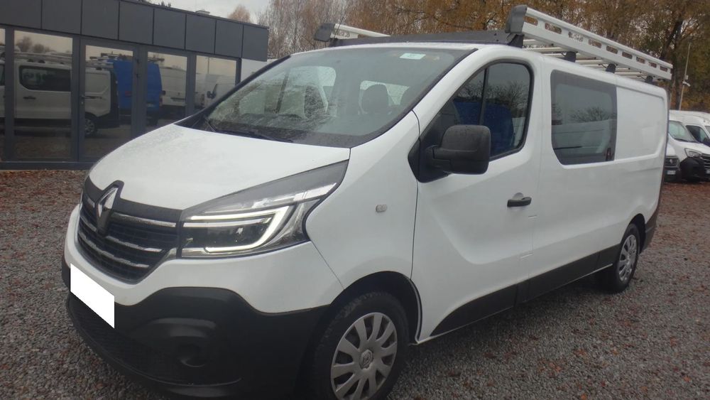 Renault Trafic  TRAFIC L2H1 LONG brygadówka doka dubel kabina 6os klima navi bagażnik