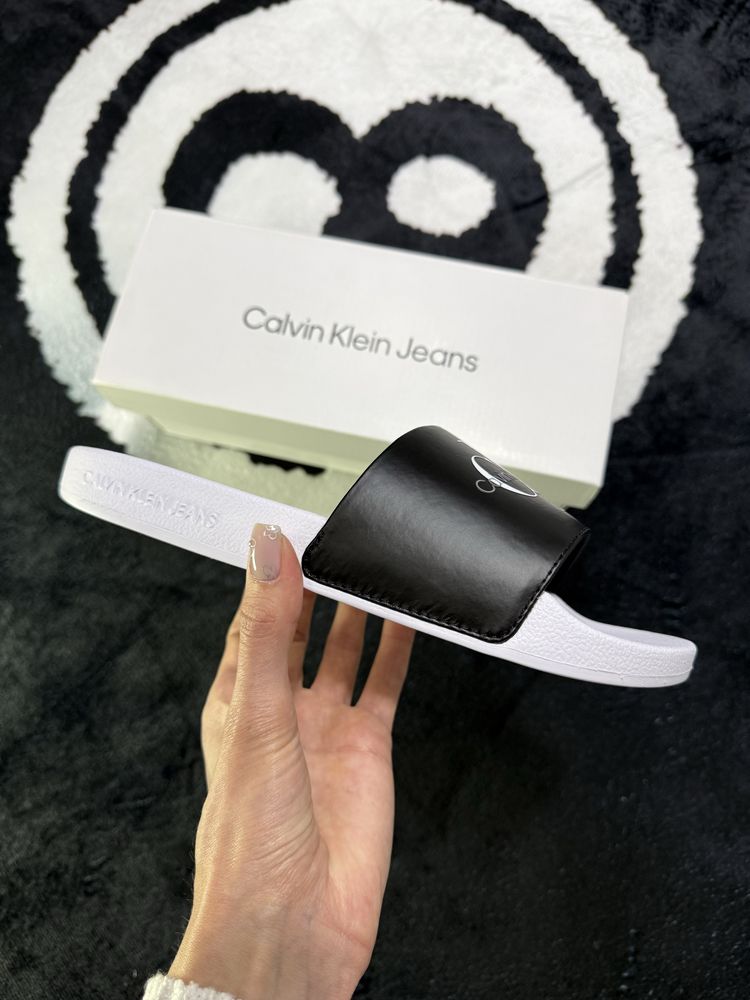 Жіночі літні оригінальні шльопанці Calvin Klein Jeans Slide