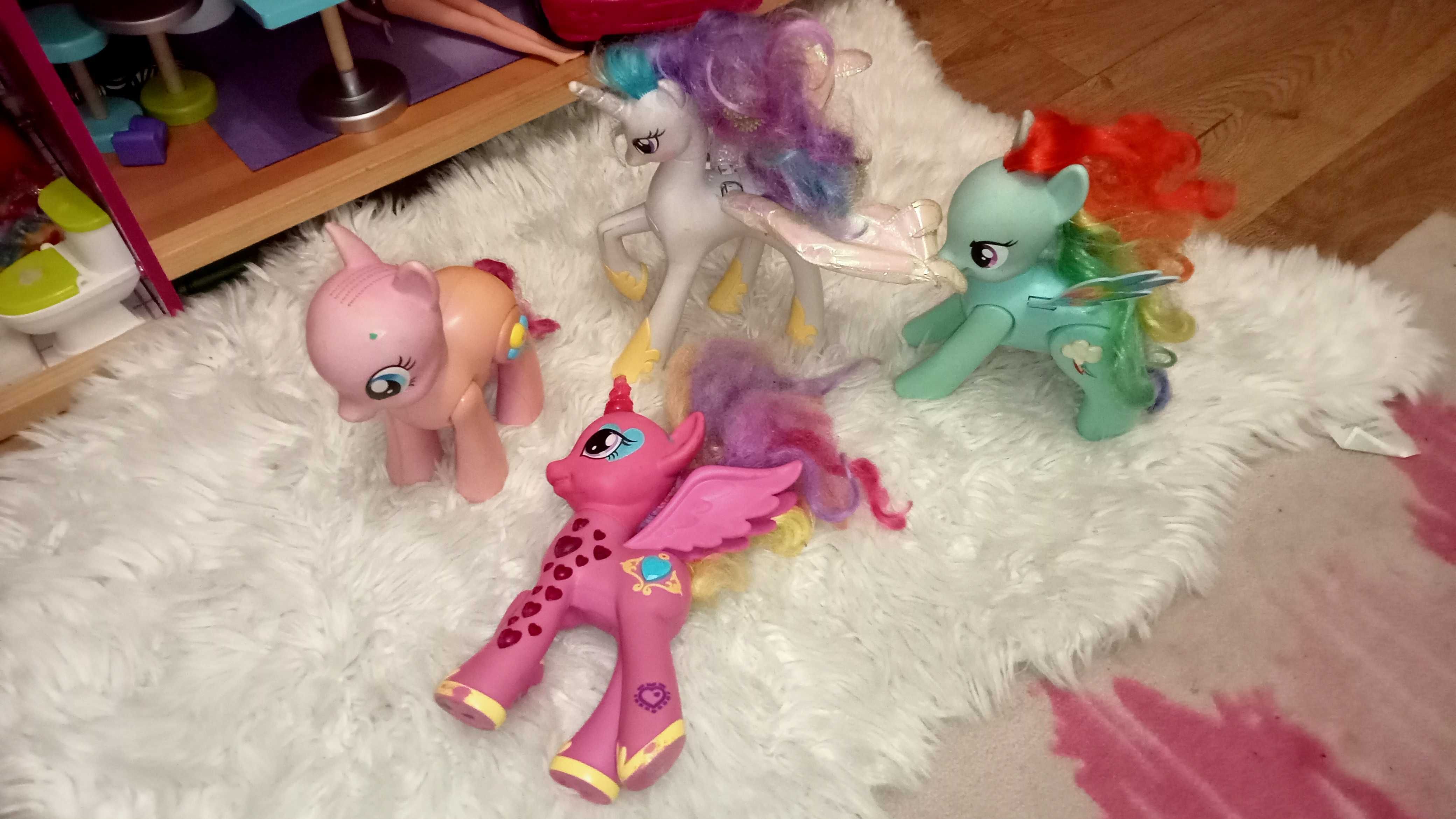 Zestaw my little pony kucyki koniki interaktywne Hasbro dash celestia