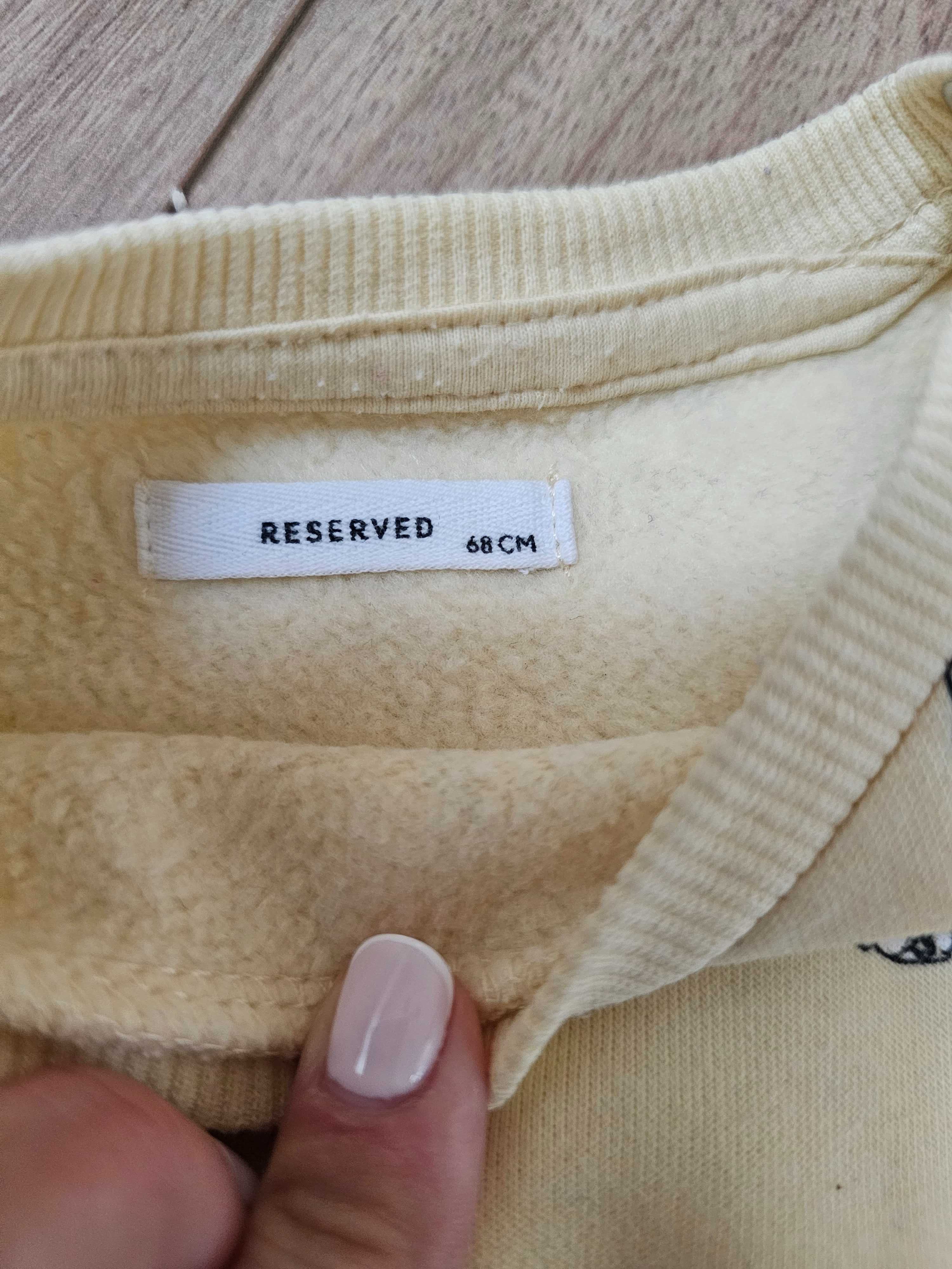 Dres Reserved r. 68 jak Nowy na misiu