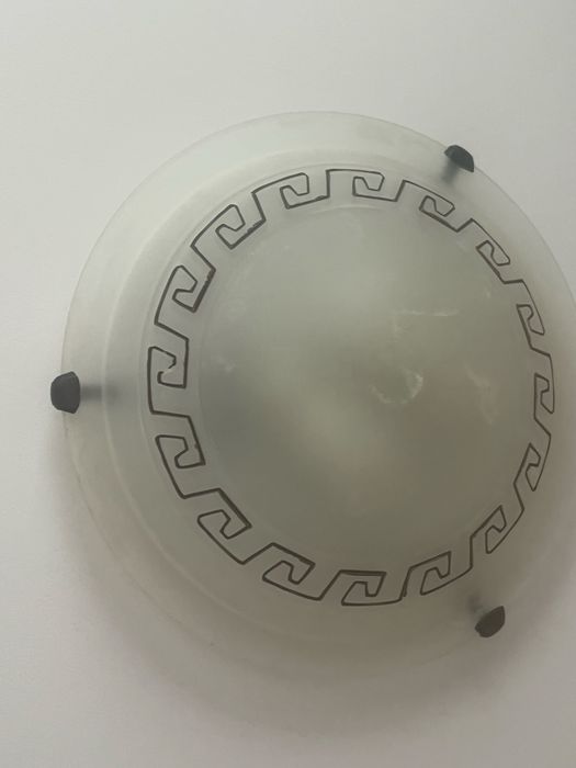 Plafon sufitowy grecki 2 żarówki średnica 40 cm