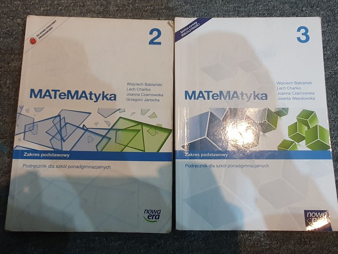 MATeMAtyka 3 i 2 Nowa Era podręcznik