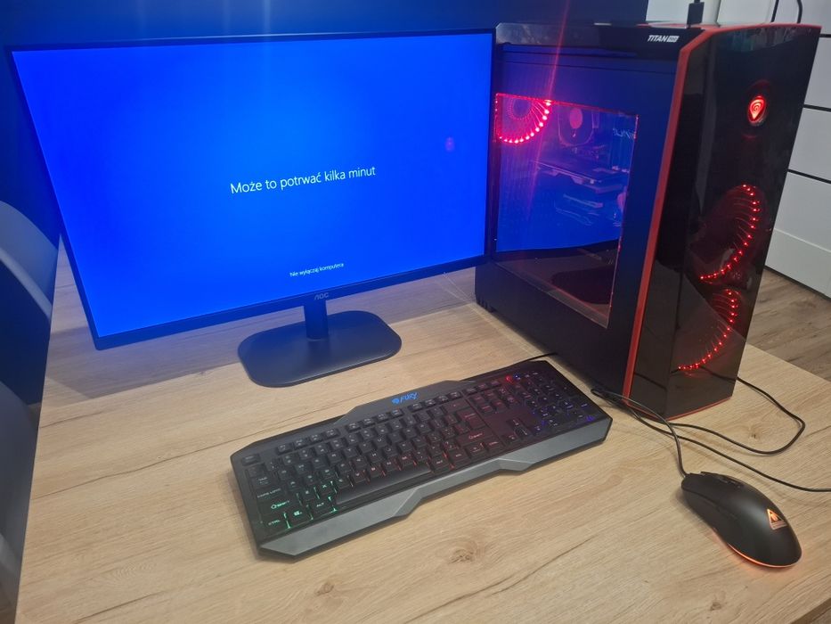 Zestaw gemingowy i5-3.4/ram 32 Gb/Geforce gtx 1650/dysk 1Tb