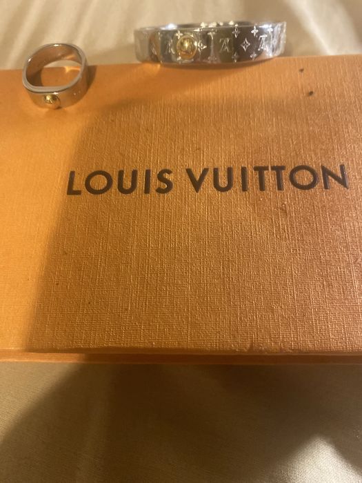 Louis vuitton original semi novo pulseira com anel