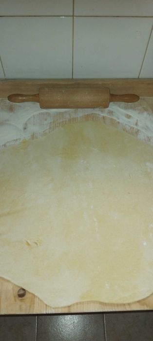 Makaron wiejski domowy.