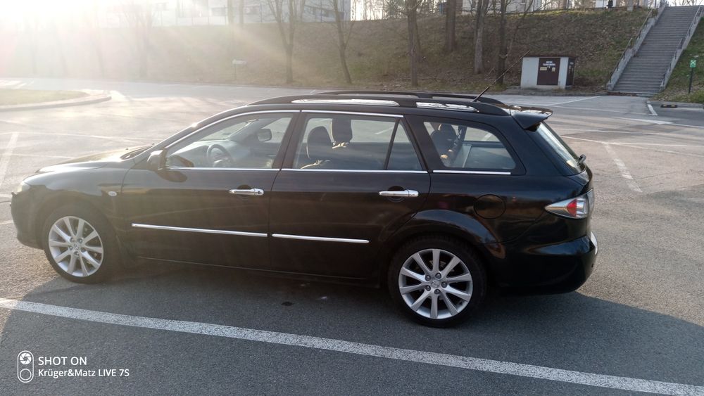 Mazda 6 LPG 2.3 Lift fabryczny 166km najbogatsza wersja.