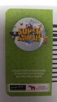 Cartas Pingo Doce - Super Animais 1, 2 e 3