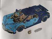 Klocki Technic Bugatti Chiron. Niekompletne.