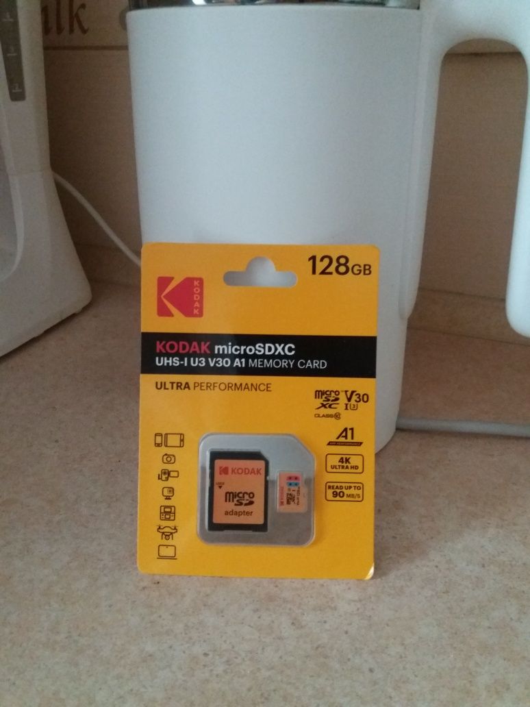 Картка пам'яті Micro SD Kodak 128GB
