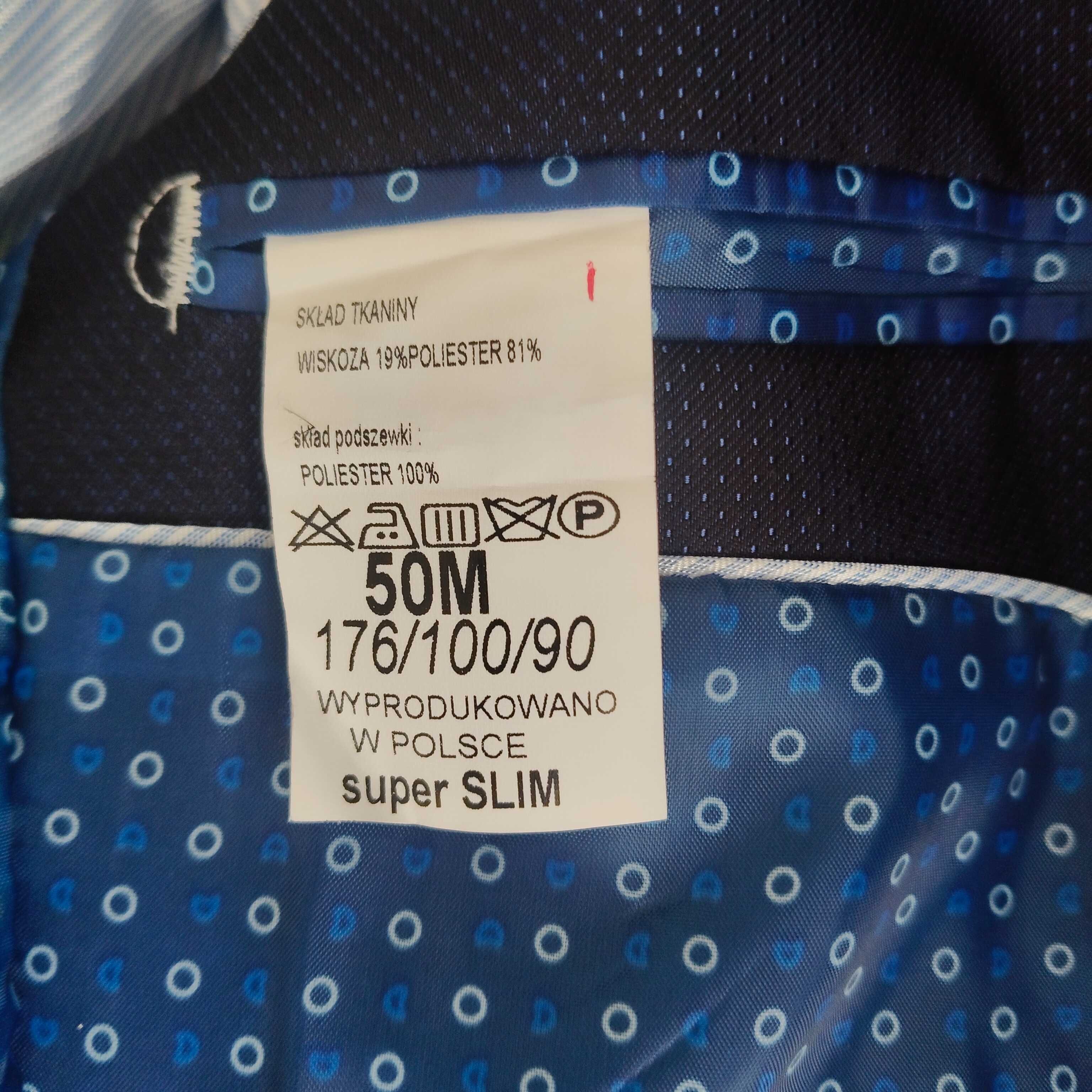 Garnitur męski (spodnie +marynarka slim)