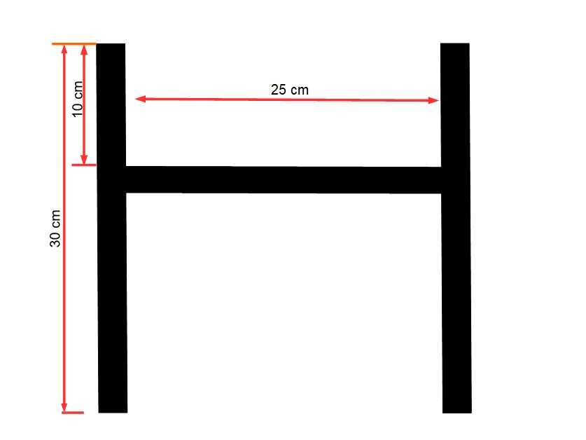 Kwietnik na nóżkach drewniany Stojak pod kwiaty dąb brąz 25/h30