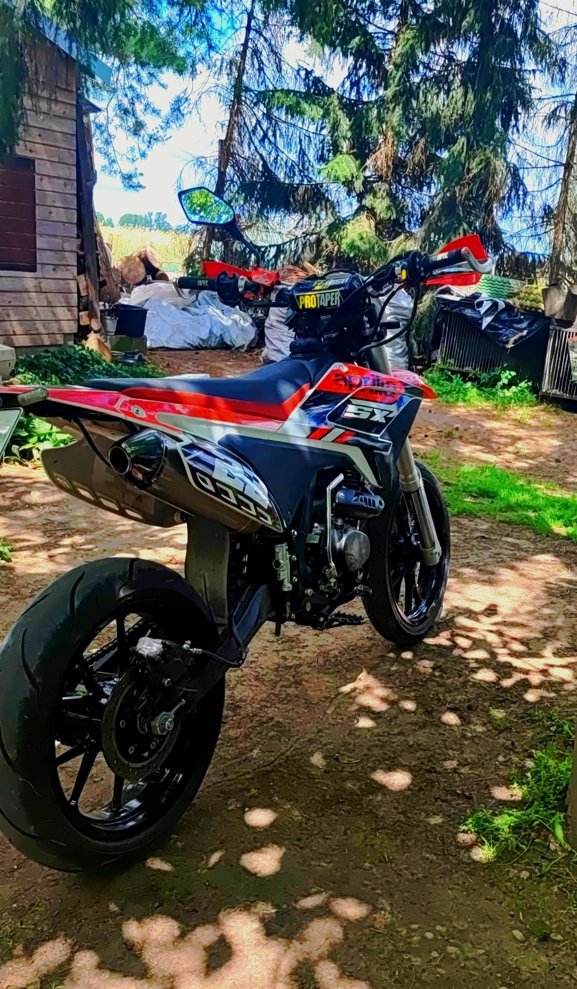 Aprilia SX 250/125 z 2024r 60mth nie(WR125,R125,RS4,CBR,MT) Asix