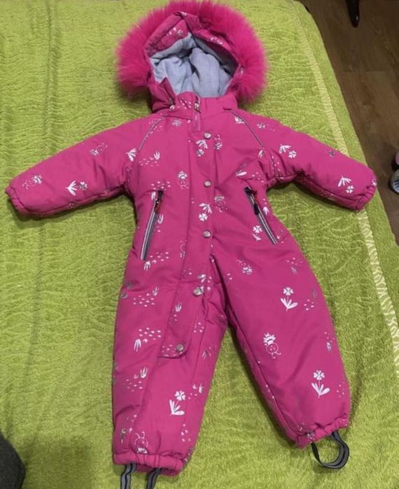Зимовий комбінезон для дівчинки