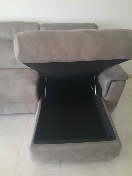 SOFÁ Chaise Long microfibra