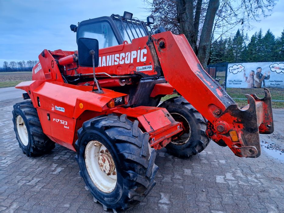 Manitou MLT 523 C 1995r małe gabaryt Perkins  JCB Weidemann mini ładow