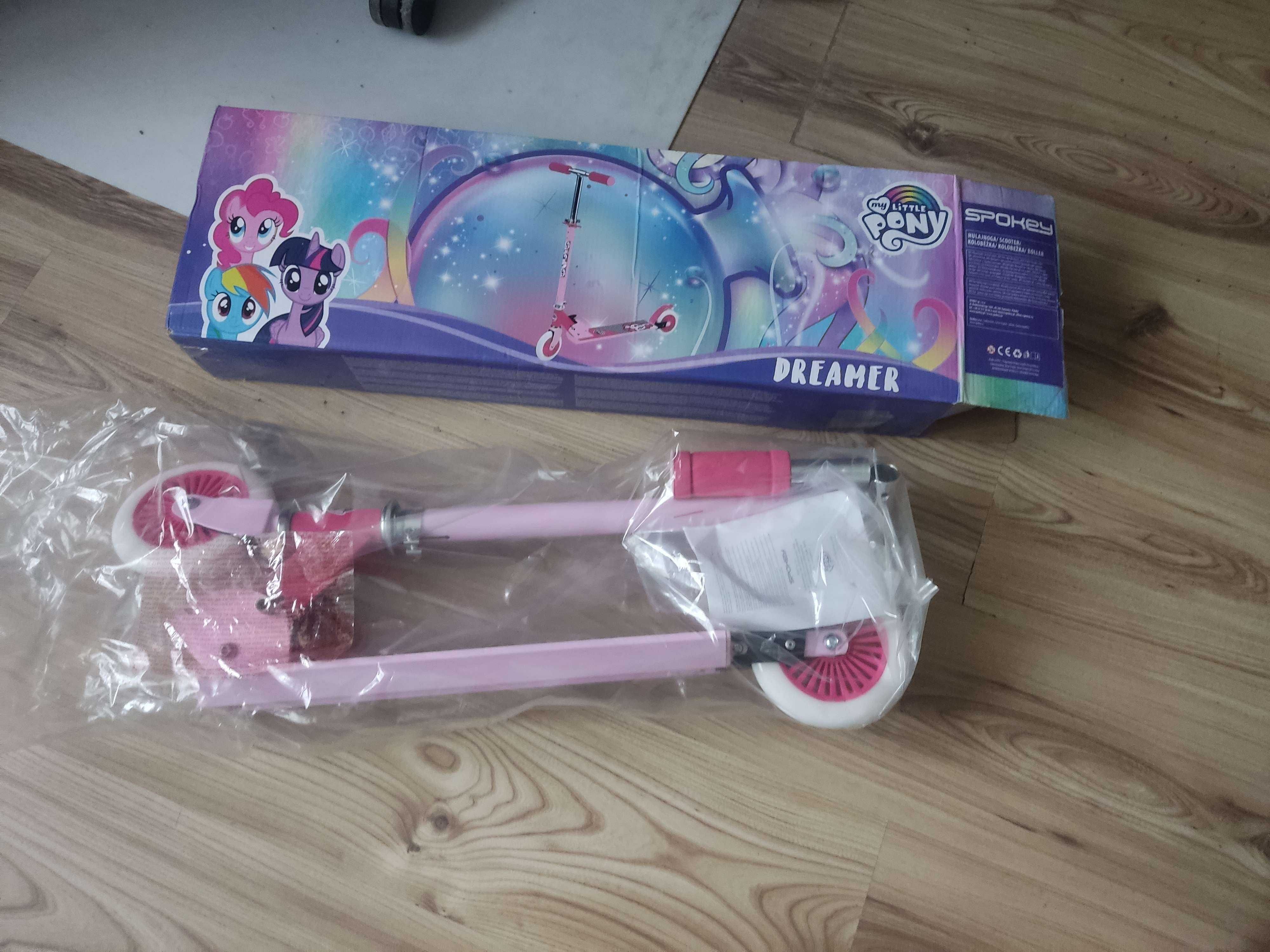 NOWA, ZAPAKOWANA Hulajnoga Spokey My Little Pony DREAMER