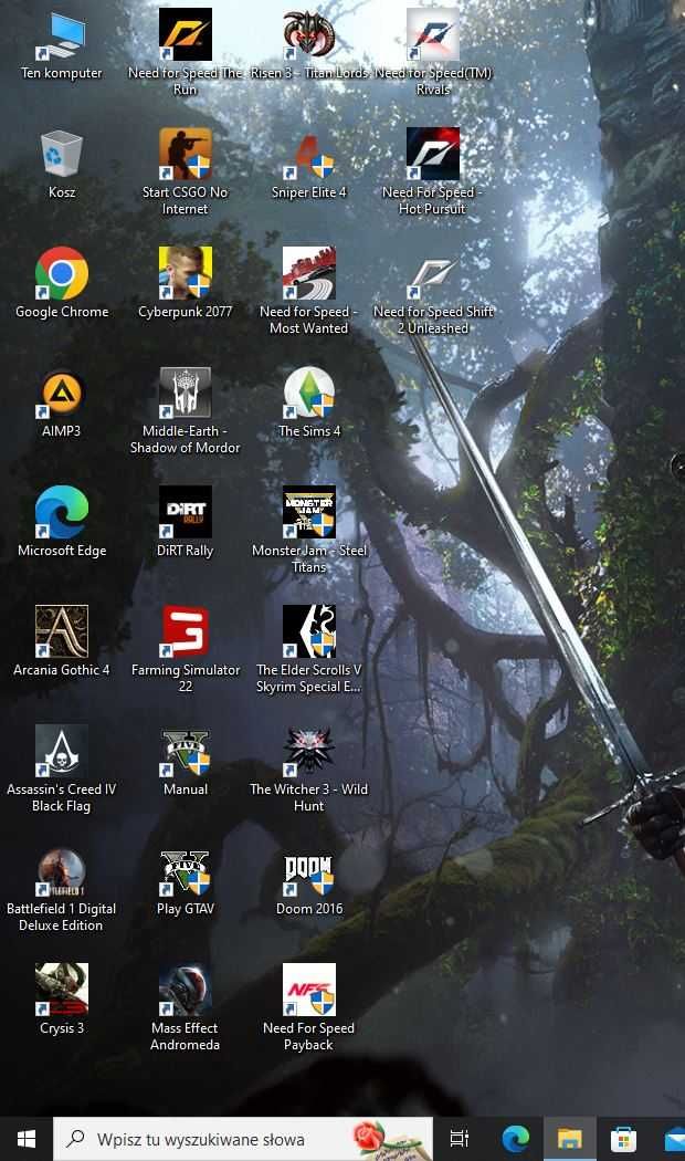 PC GAMING Wiedzmin 3 I5-4460\GTX 750Ti 2GB DDR5\Ram 16GB\SSD 250GB\1TB