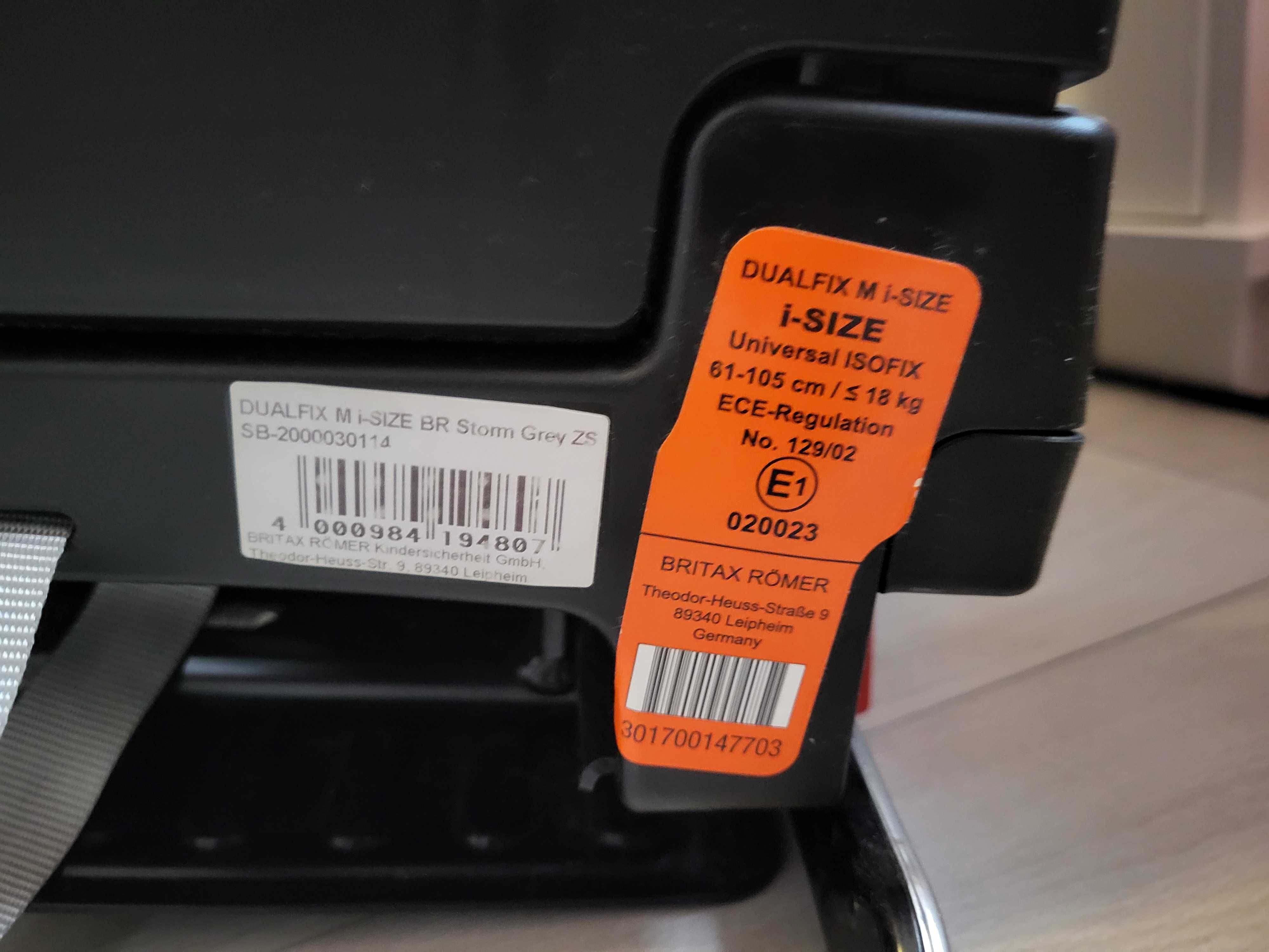 Fotelik Britax Romer obrotowy 360 ISOFIX