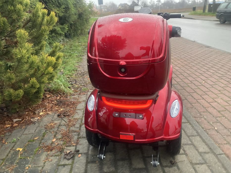 Wozek skuter elektryczny inwalidzki senior bateria litowo jonowa hit