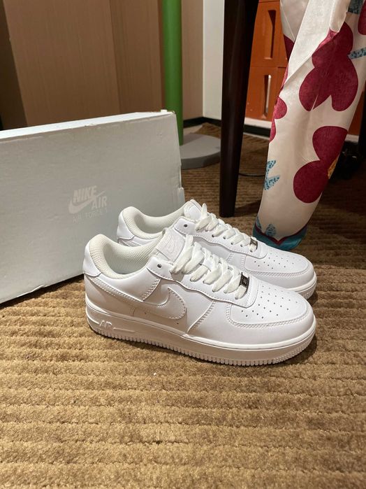 buty_Nike_Air_Force_1_Low_White_Espadryle / Rozmiar.37.5