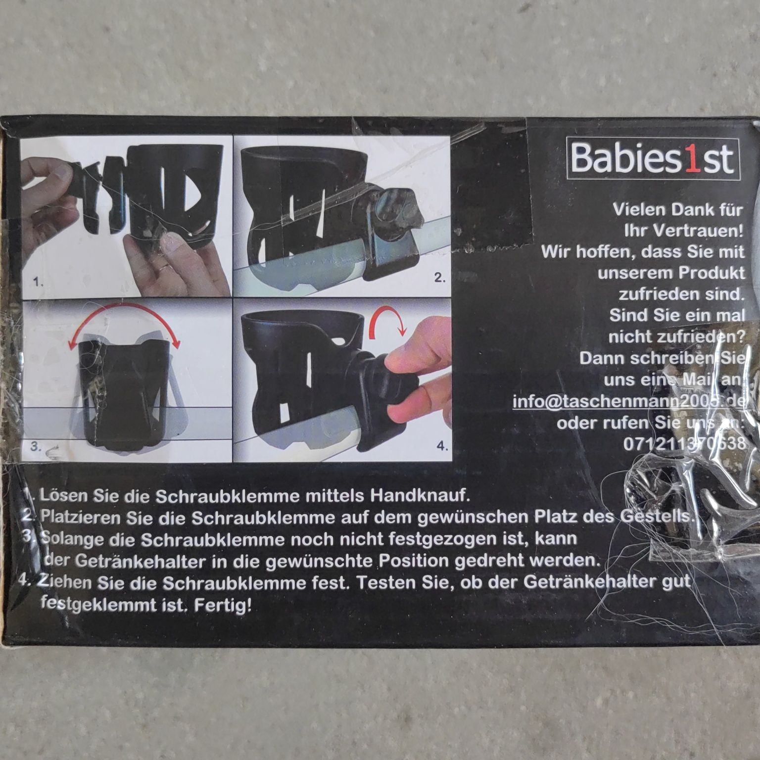 Babies1St Uchwyt Na Napoje  Do Wózków Spacerowych I Spacerówek