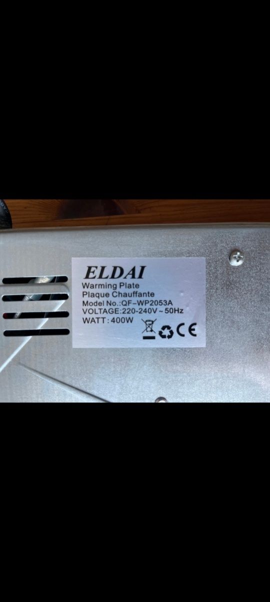 PROMOCJA! Płyta podgrzewająca potrawy ELDAI