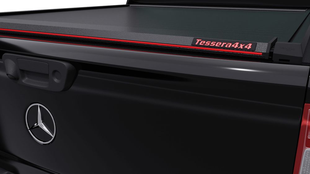 Roleta aluminiowa zabudowa paki Mercedes X 2017- Tessera SE