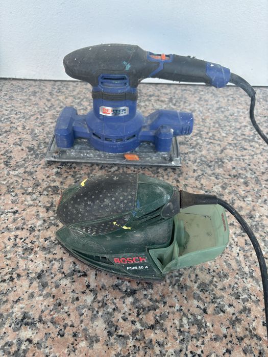 Lixadora bosch e dexter usadas