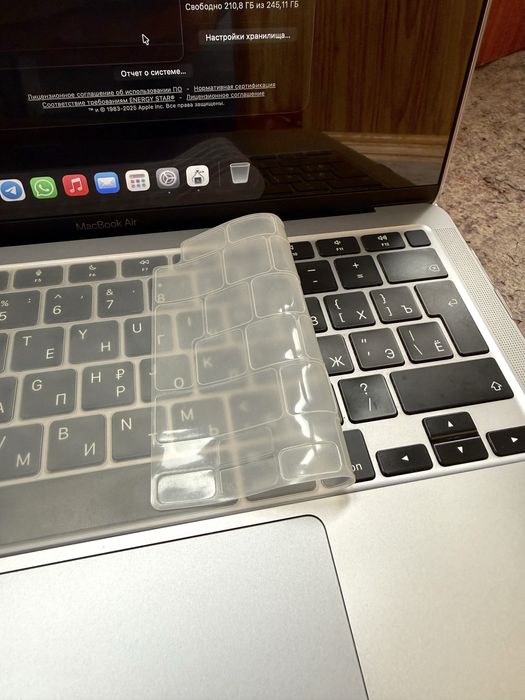 Ноутбук MacBook Air 13.3 2020 Space Gray M1 8/256GB