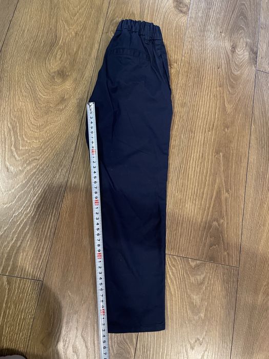 Bawełniane ekeganckie spodnie H&M 116
