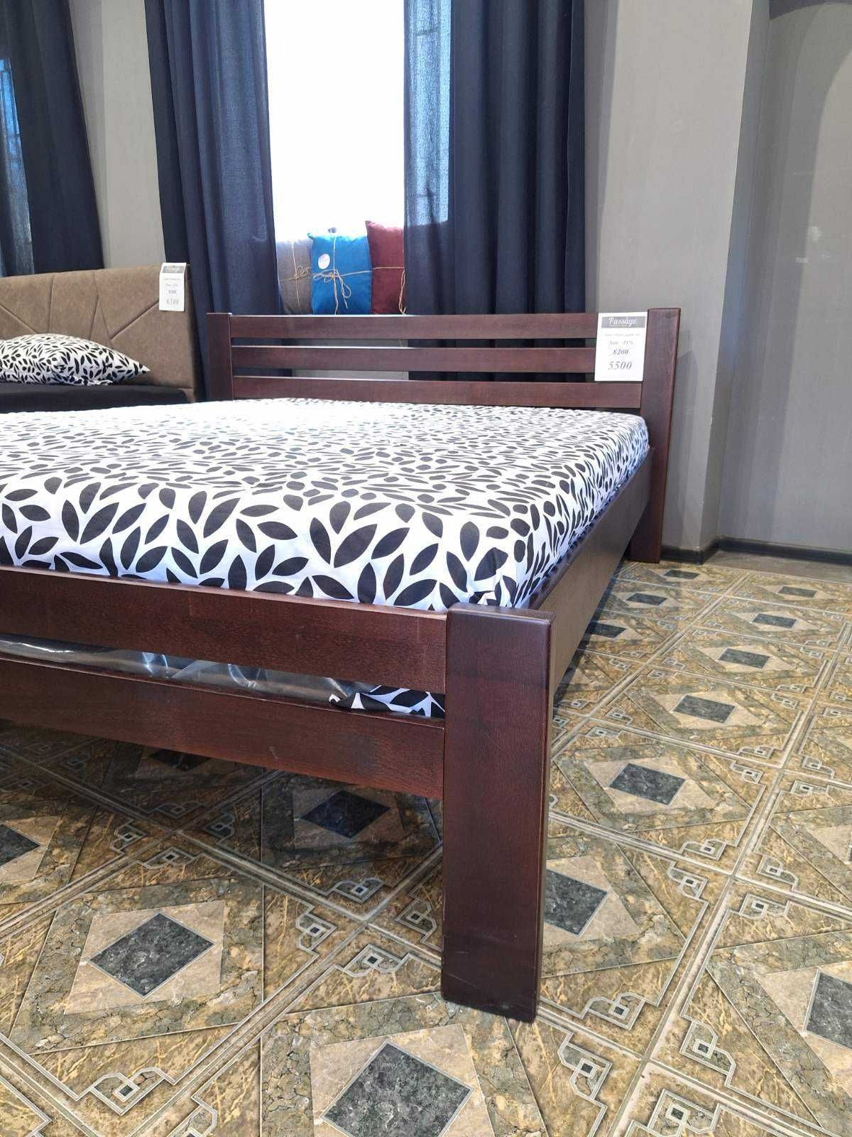 Кровать Алекс 160*200 дерево бук